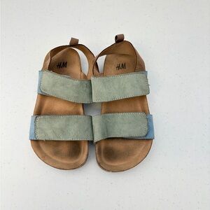 H&M Kids Sandals - Light Green and Tan